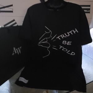 AmWorthy Unisex Truth Be Told Solid Black T-Shirt 🚨🚨BLACK FRIDAY SALE!